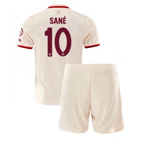 Bayern Munich Leroy Sane #10 Tredje skjorte til barn 2024-25 Kortermet (+ korte bukser)